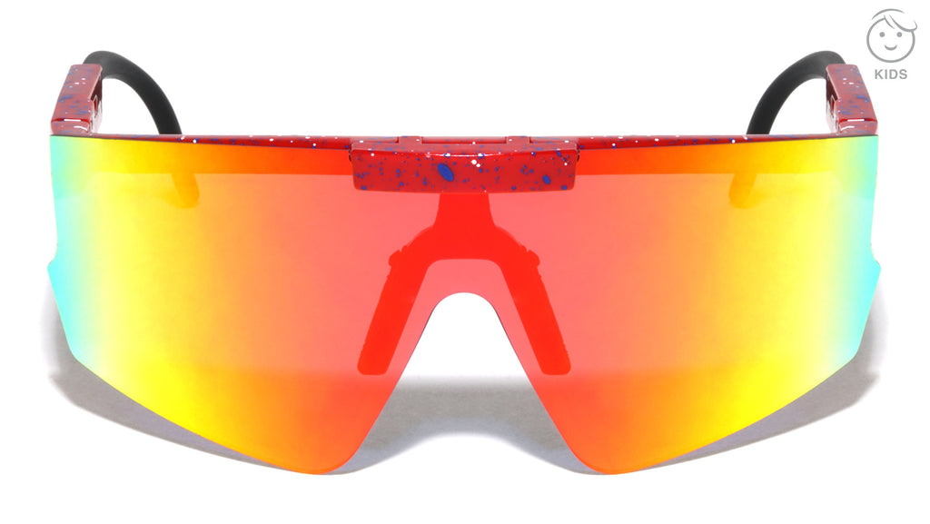 K918 Kids Flip Up Sports Wholesale Sunglasses Frontier Fashion