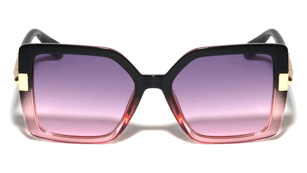 P30670 Squared Butterfly Wholesale Sunglasses - Frontier Fashion, Inc.