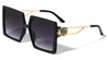 KLEO Oversized Squared Butterfly Fashion Wholesale Sunglasses