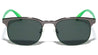 Retro Combination Color Accent Wholesale Sunglasses