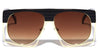 Flat Top Stripe Sunglasses Wholesale