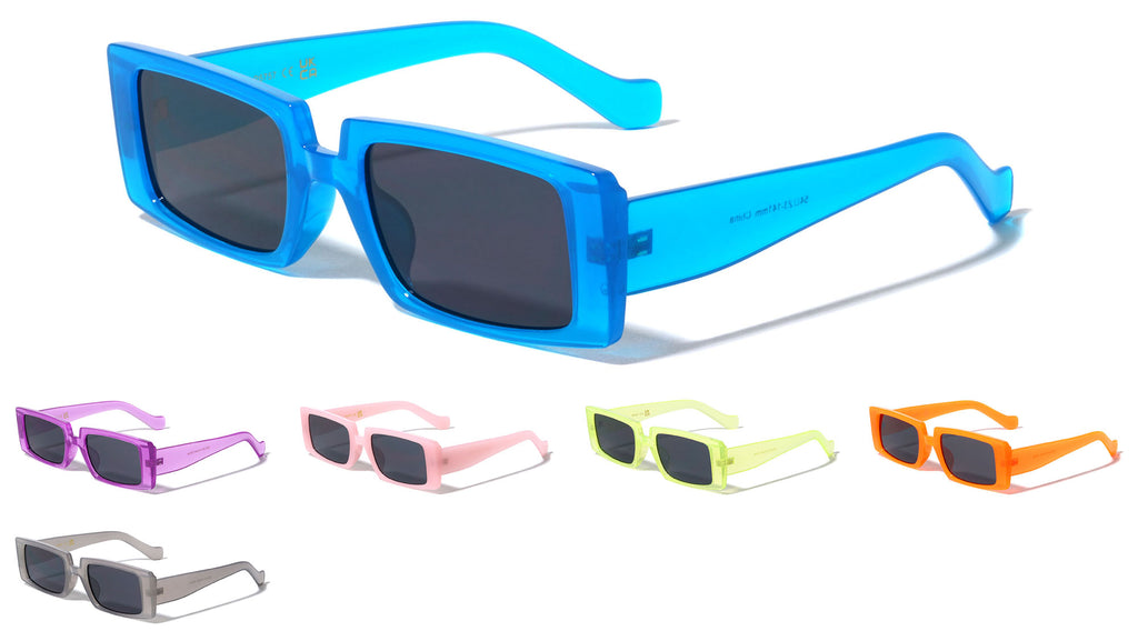 8137 - Square Butterfly Plastic Sunglasses