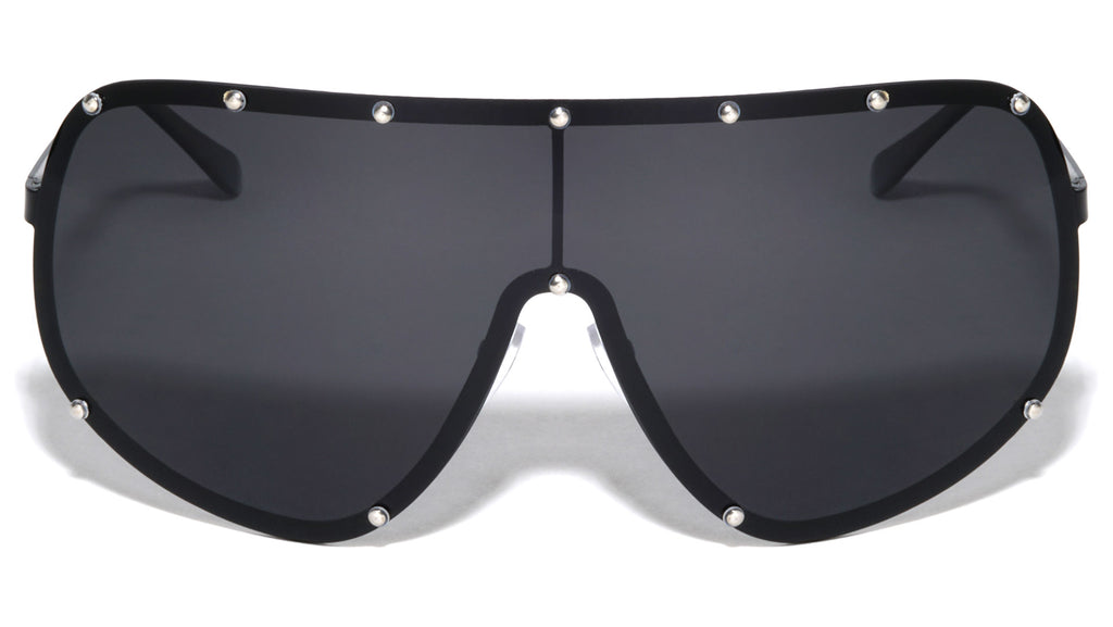 POL-M10153 Oversized Polarized Shield Wholesale Sunglasses 