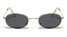 Retro Wireframe Fashion Oval Wholesale Sunglasses