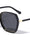 Polarized Premium Quality Black Acetate Frame Nickel Wire Butterfly Wholesale Sunglasses (sold by 1/2 dozen per order)