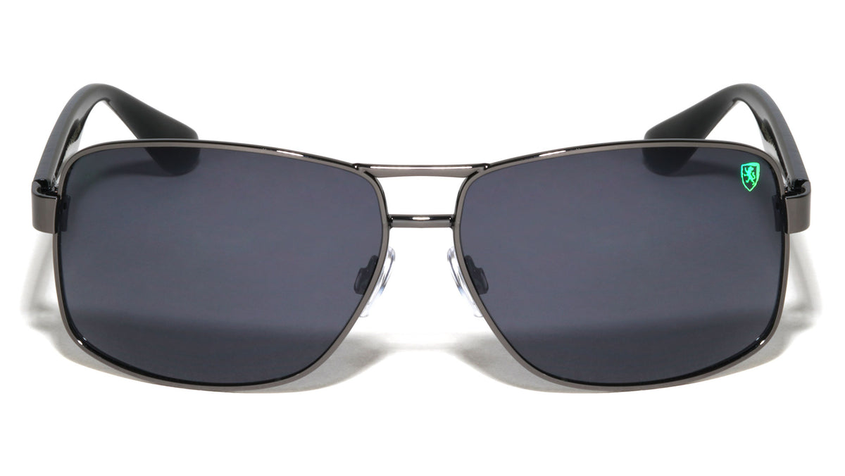 KHAN Squared Aviators Wholesale Sunglasses