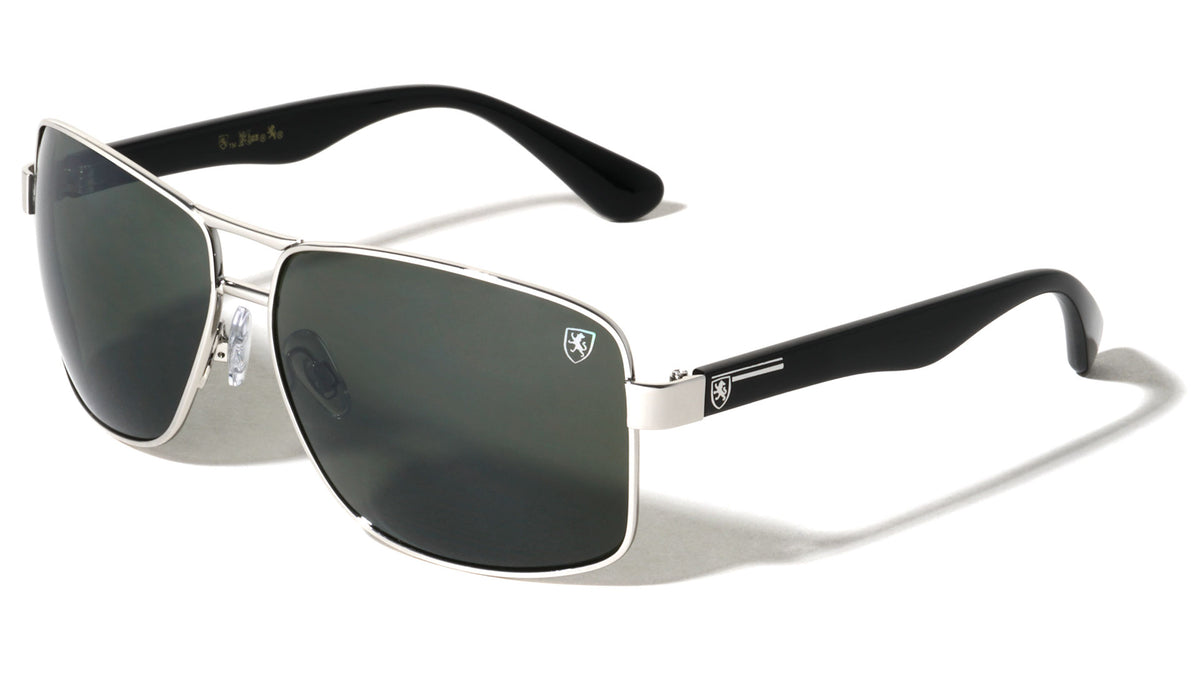 KHAN Squared Aviators Wholesale Sunglasses