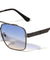 KHAN Art Deco Accent Modern Square Aviators Wholesale Sunglasses