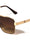 KHAN Art Deco Accent Modern Square Aviators Wholesale Sunglasses