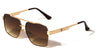 KHAN Art Deco Accent Modern Square Aviators Wholesale Sunglasses