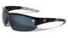 KHAN Semi-rimless One Piece Shield Lens Sports Wholesale Sunglasses