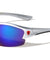 KHAN Semi-Rimless Bottom Color Sports Sunglasses Wholesale