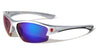 KHAN Semi-Rimless Bottom Color Sports Sunglasses Wholesale