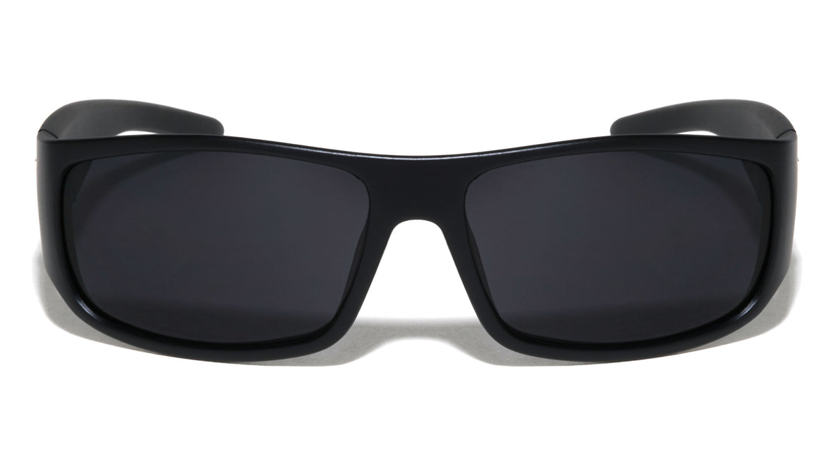 KHAN Wide Rectangular Wholesale Sunglasses