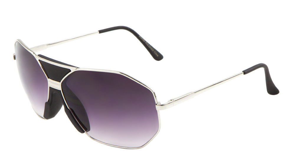 Octagon Aviators Wholesale Bulk Sunglasses