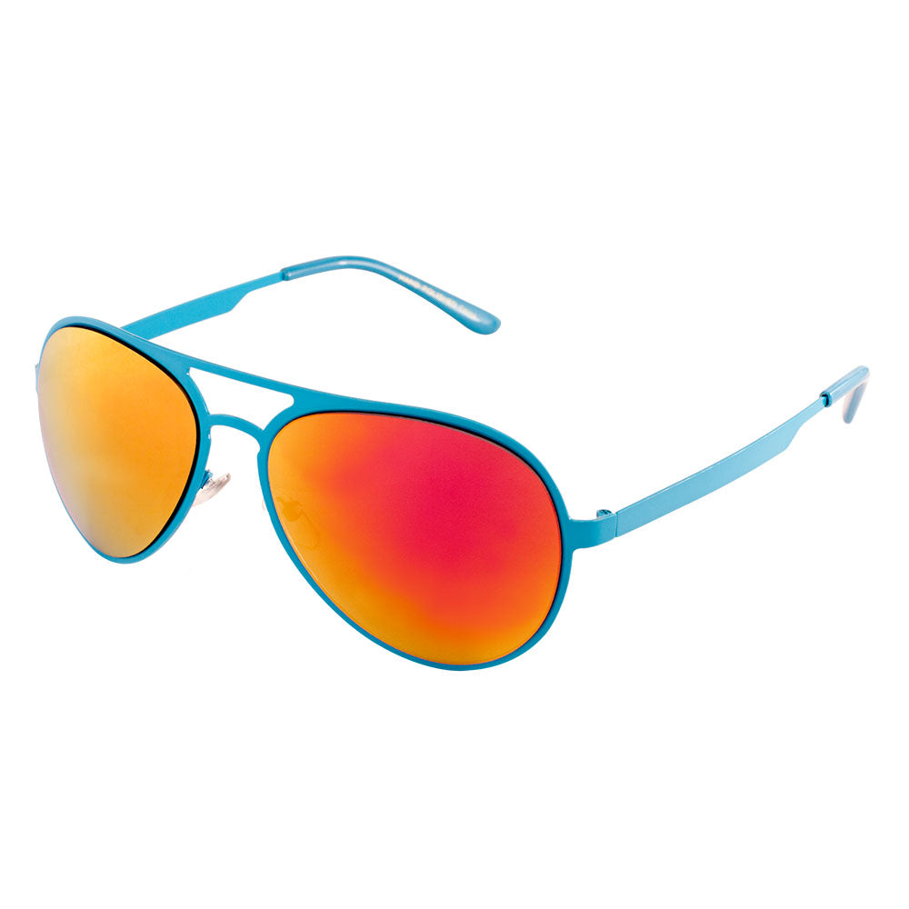 Neon Color Frame Color Mirror Lens Bulk Aviators