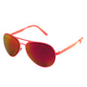 Neon Color Frame Color Mirror Lens Bulk Aviators