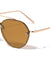 Rimless Color Mirror Aviators Wholesale Bulk Sunglasses