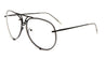 Rimless Clear Lens Aviators Wholesale Bulk Glasses