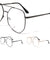 Angled Clear Lens Aviators Wholesale Bulk Glasses