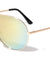Large Lens Color Mirror Aviators Wholesale Bulk Sunglasses