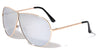 Large Lens Color Mirror Aviators Wholesale Bulk Sunglasses
