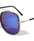 Aviators Flower Pattern Color Mirror Wholesale Sunglasses
