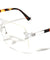 Rimless Angled Clear Lens Aviators Wholesale Bulk Glasses