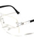 Rimless Angled Clear Lens Aviators Wholesale Bulk Glasses