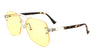 Rimless Color Lens Aviators Wholesale Bulk Sunglasses