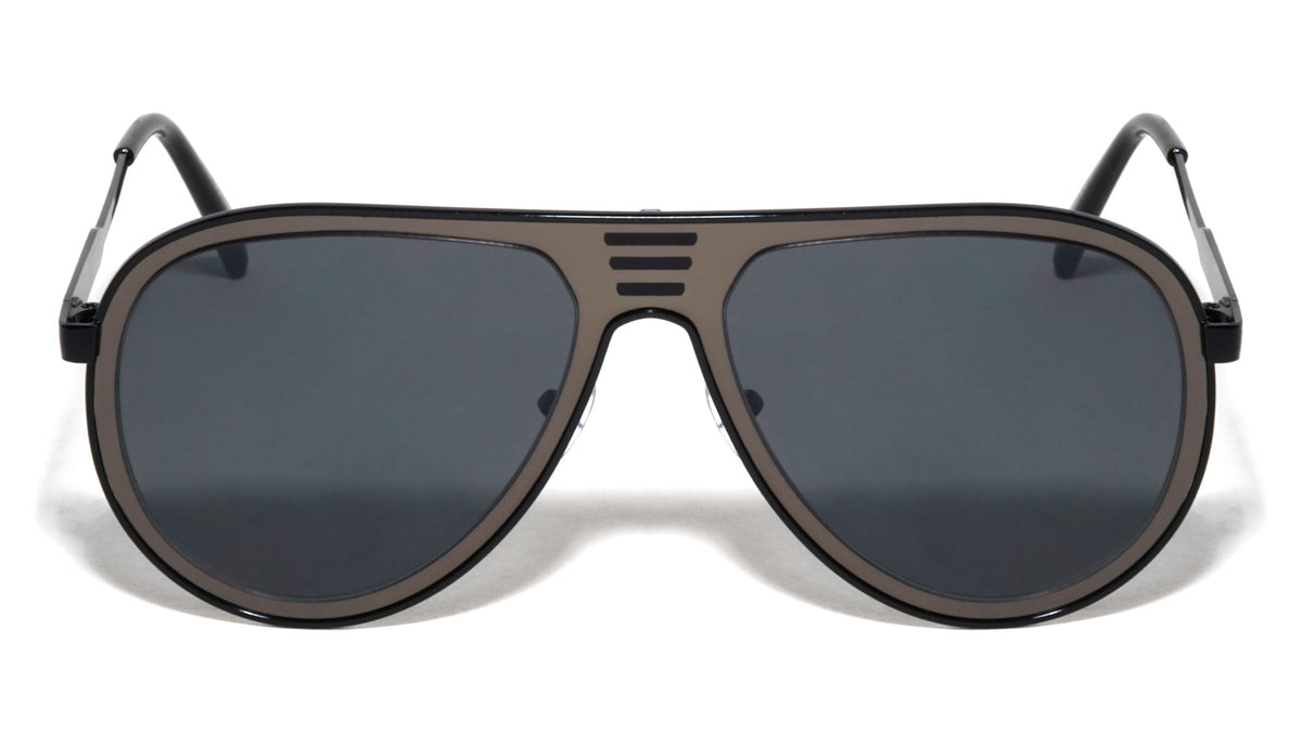 Aviators 3 Bar Fashion Wholesale Sunglasses