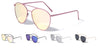 Diamond Color Mirror Aviators Wholesale Bulk Sunglasses