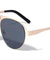 Thin Aviators Front Grille Fashion Sunglasses Wholesale