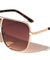 Squared Aviators Front Grille Fashion Wholesale Sunglasses