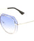 Rimless Wireframe Aviators Wholesale Sunglasses