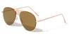 Front Grille Color Mirror Aviators Wholesale Sunglasses