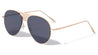 Front Grille Color Mirror Aviators Wholesale Sunglasses
