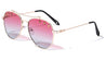 Star Studded Oceanic Color Aviators Wholesale Sunglasses