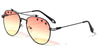 Star Studded Oceanic Color Aviators Wholesale Sunglasses