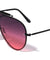 Top Bar Rimless Solid One Piece Oceanic Color Lens Wholesale Sunglasses