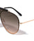 Top Bar Rimless Solid One Piece Oceanic Color Lens Wholesale Sunglasses