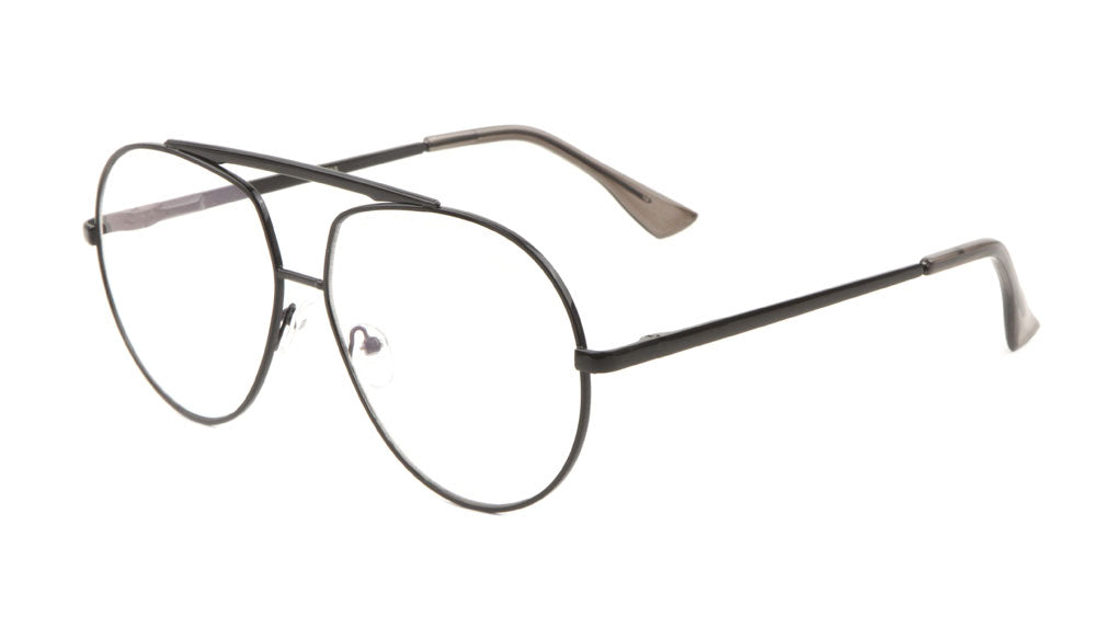 Clear Lens Aviators Wholesale Bulk Glasses
