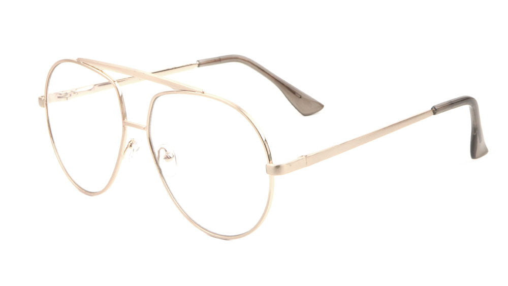 Clear Lens Aviators Wholesale Bulk Glasses