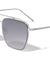 Squared Aviators Curved Brow Bar Fashion Wholesale Sunglasses