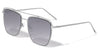 Squared Aviators Curved Brow Bar Fashion Wholesale Sunglasses