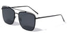 Squared Aviators Curved Brow Bar Fashion Wholesale Sunglasses