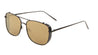 Squared Side Shield Aviators Wholesale Sunglasses