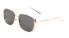Squared Side Shield Aviators Wholesale Sunglasses