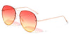Rimless Oceanic Color Aviators Wholesale Bulk Sunglasses