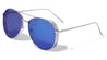 Shield Aviators Color Mirror Sunglasses Wholesale